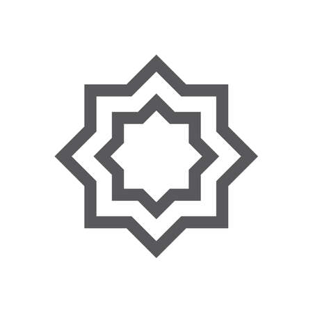 Islamic Pattern vector illustration design templateのイラスト素材