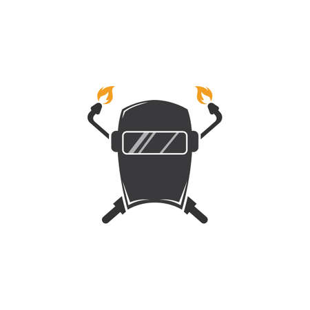 welding Tool Vector icon design illustration Templateのイラスト素材