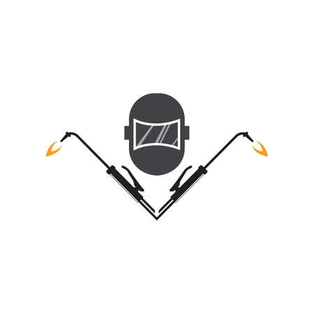 welding Tool Vector icon design illustration Templateのイラスト素材