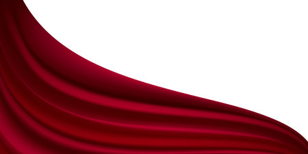 Abstract vector background luxury cloth or liquid wave Abstract or fabric texture background. Cloth soft wave. Creases of satin, silk, and cotton.のイラスト素材