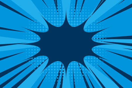 Comic Book  Design Element Vector Illustrationのイラスト素材