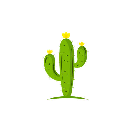 Cactus Icon design template vector illustrationのイラスト素材