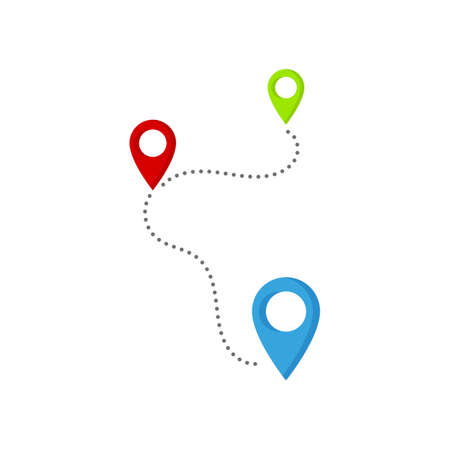 Location point icon vector illustration designのイラスト素材