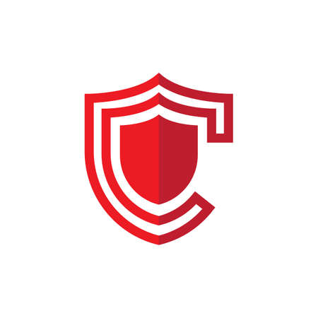 shield vector illustration design templateのイラスト素材