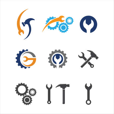 Tool Vector icon design illustration Templateのイラスト素材