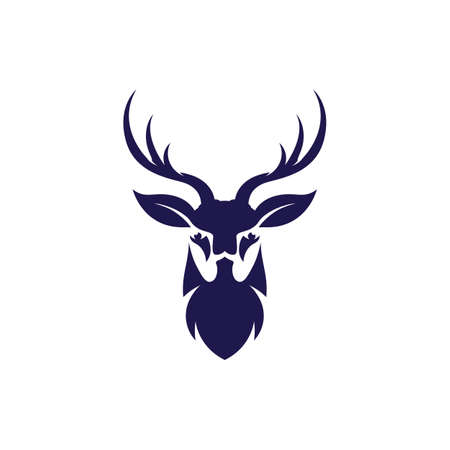 Deer Animal Template vector icon illustration designのイラスト素材