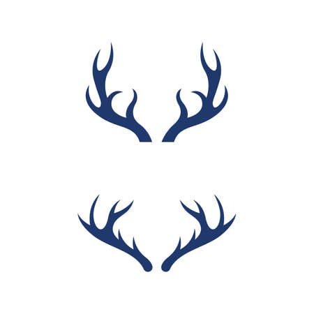 Deer Animal Template vector icon illustration designのイラスト素材