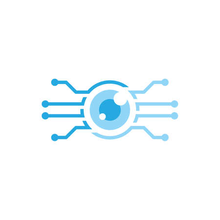 Branding Identity Corporate Eye Care vector icon designのイラスト素材