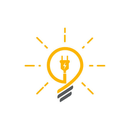 light bulb symbol vector design illustrationのイラスト素材