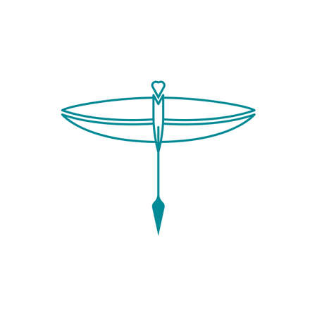 Dandelion vector icon design templateのイラスト素材