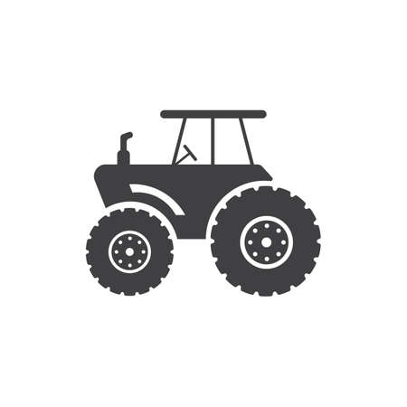 Tractor Vector icon design illustration Templateのイラスト素材