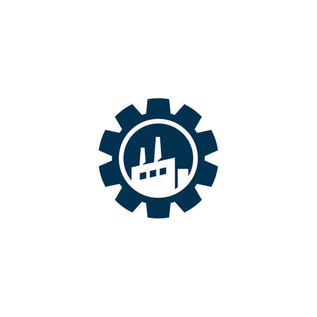 industry Vector icon design illustration Templateのイラスト素材