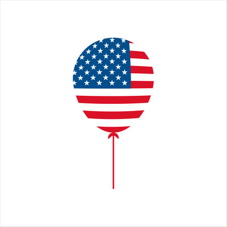 American vector icon illustration design templateのイラスト素材