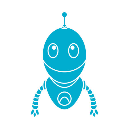 Robot icon vector illustration design templateのイラスト素材