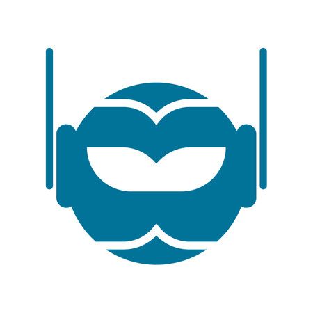 Robot icon vector illustration design templateのイラスト素材