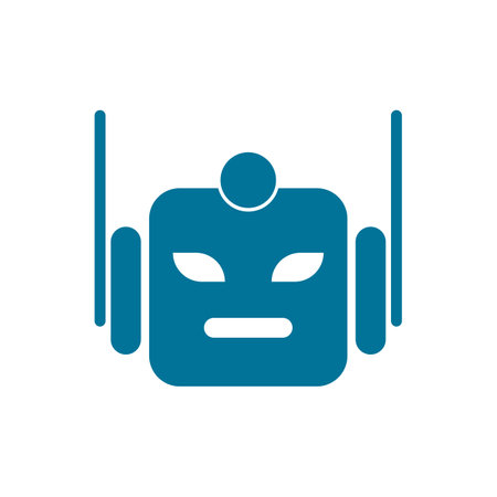 Robot icon vector illustration design templateのイラスト素材