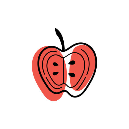 Devil horn Vector icon design illustration Templateのイラスト素材