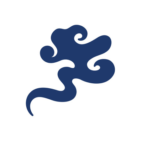 Chinese Cloud template vector icon illustration designのイラスト素材