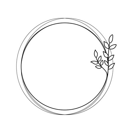 Beauty florist vector icon design templateのイラスト素材