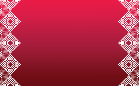 Chinese new year pattern background. Vector illustrationのイラスト素材