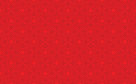 Chinese new year pattern background. Vector illustrationのイラスト素材