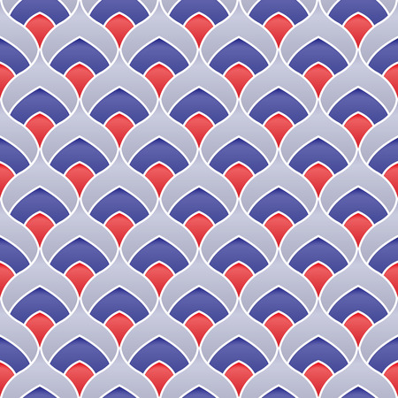 Abstract color flower seamless pattern.Vector illustrationのイラスト素材