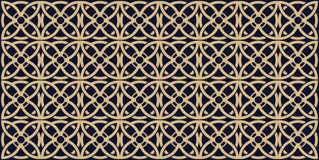 abstract vintage winter wallpaper pattern seamless background. Celtic knot Vector illustrationのイラスト素材
