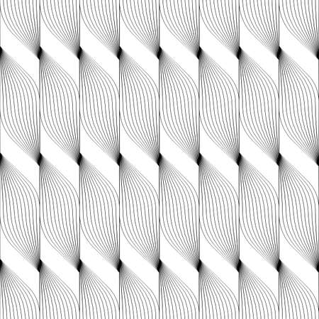 Seamless geometric pattern. Abstract stylish background with stylized petalsのイラスト素材