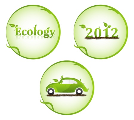 Set of icons (stamps)の写真素材