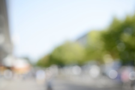 blurred background, cityscapeの写真素材