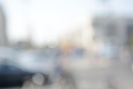blurred background, cityscapeの写真素材