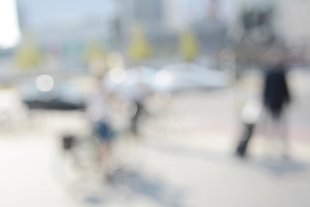 blurred background, cityscapeの写真素材