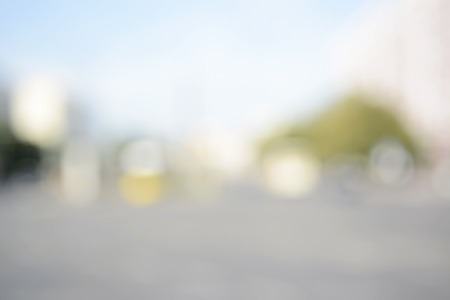 blurred background, cityscapeの写真素材
