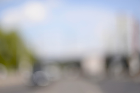 blurred background , cityscapeの写真素材