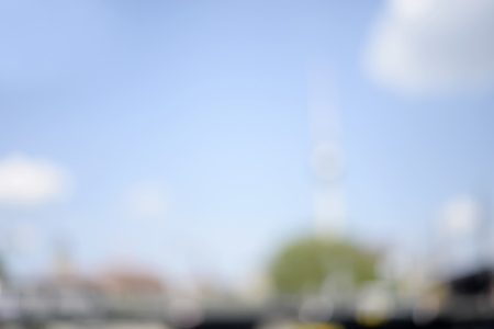 blurred background , cityscapeの写真素材