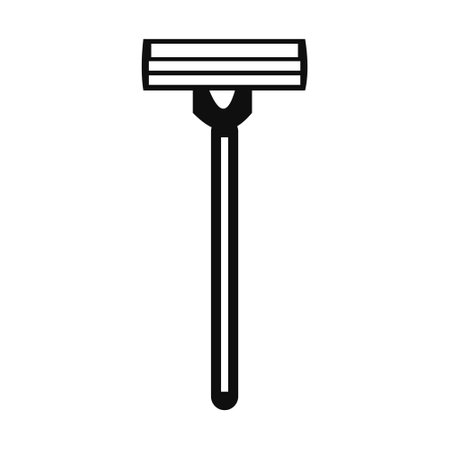Man shaver icon Simple illustrationのイラスト素材