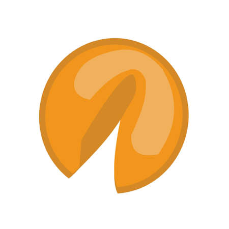 Chinese fortune cookie illustrationのイラスト素材