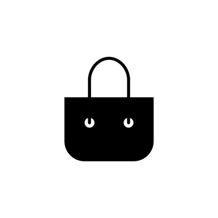 Shopping bag icon vector for web and mobile app. shopping sign and symbolのイラスト素材
