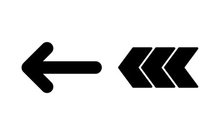 Arrow icon vector for web and mobile app. Arrow sign and symbol for web design.のイラスト素材