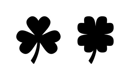 Clover icon vector for web and mobile app. clover sign and symbol. four leaf clover icon.のイラスト素材