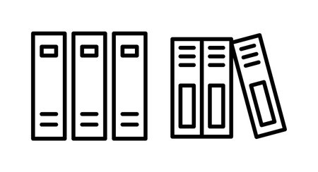 Library icon vector illustration. education sign and symbolのイラスト素材