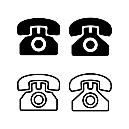 Telephone icon vector illustration. phone sign and symbolのイラスト素材