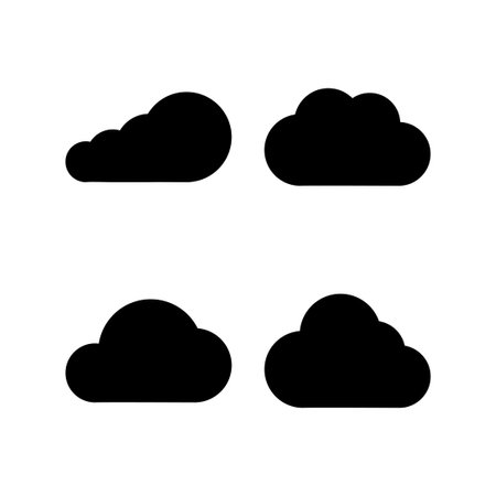 Cloud icon vector illustration. cloud sign and symbolのイラスト素材
