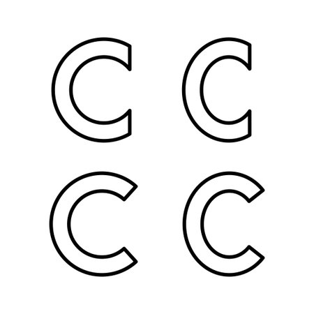 Copyright icon vector illustration. copyright sign and symbolのイラスト素材