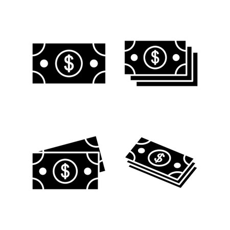 Money icon vector illustration. Money sign and symbolのイラスト素材