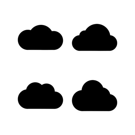 Cloud icon vector illustration. cloud sign and symbolのイラスト素材