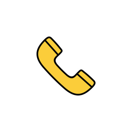 Call icon vector for web and mobile app. telephone sign and symbol. phone icon. contact usのイラスト素材