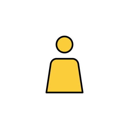 User Icon vector for web and mobile app. person sign and symbol. people icon.のイラスト素材