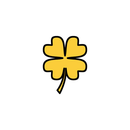 Clover icon vector for web and mobile app. clover sign and symbol. four leaf clover icon.のイラスト素材