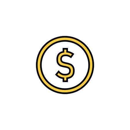 Money icon vector for web and mobile app. Money sign and symbolのイラスト素材